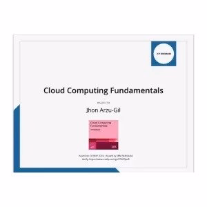 IBM Cloud Certification