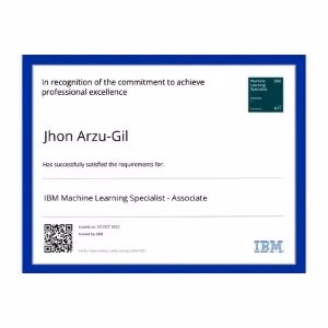 Jhon Arzu-Gil Comptia A+ Certification
