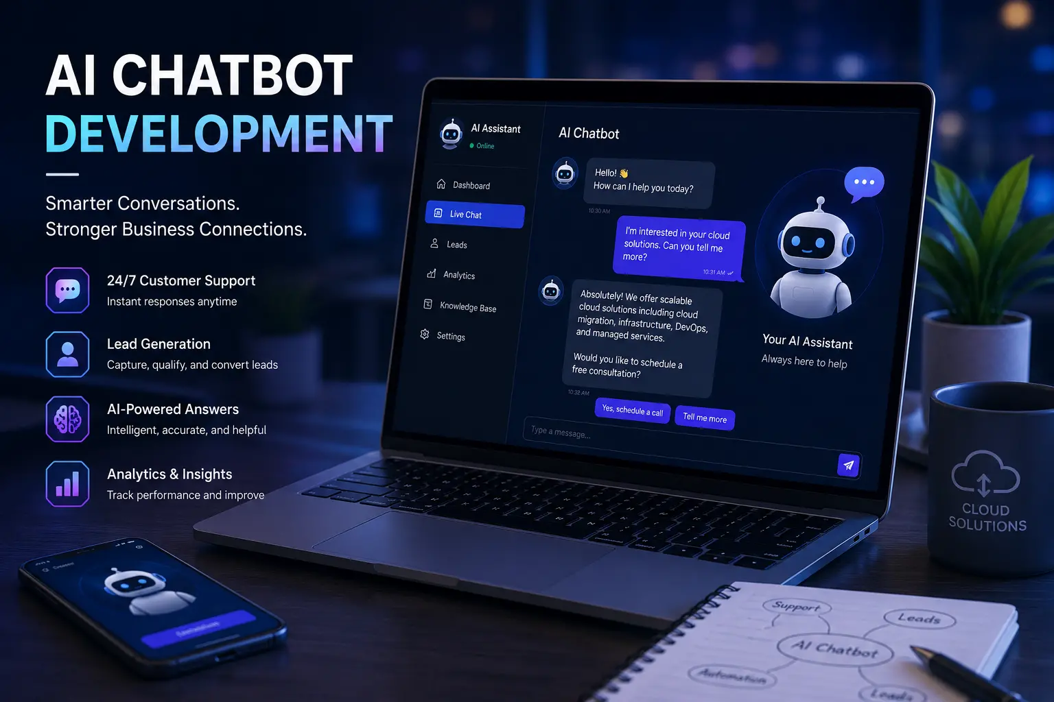 AI Chatbot for Small Business Websites: Lead Gen Guide