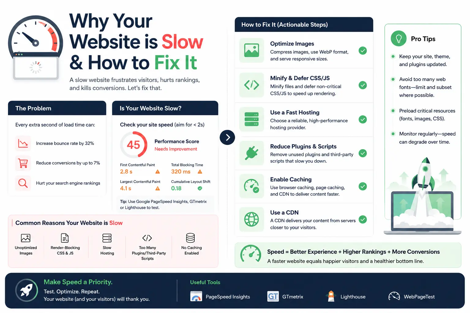 Why Your Website is Slow & How to Fix It